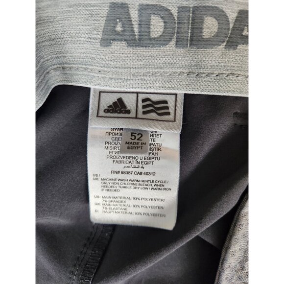 Adidas Golf Shorts Mens 52 Black Climalite Performance Chino 9.5" Inseam - Picture 11 of 16